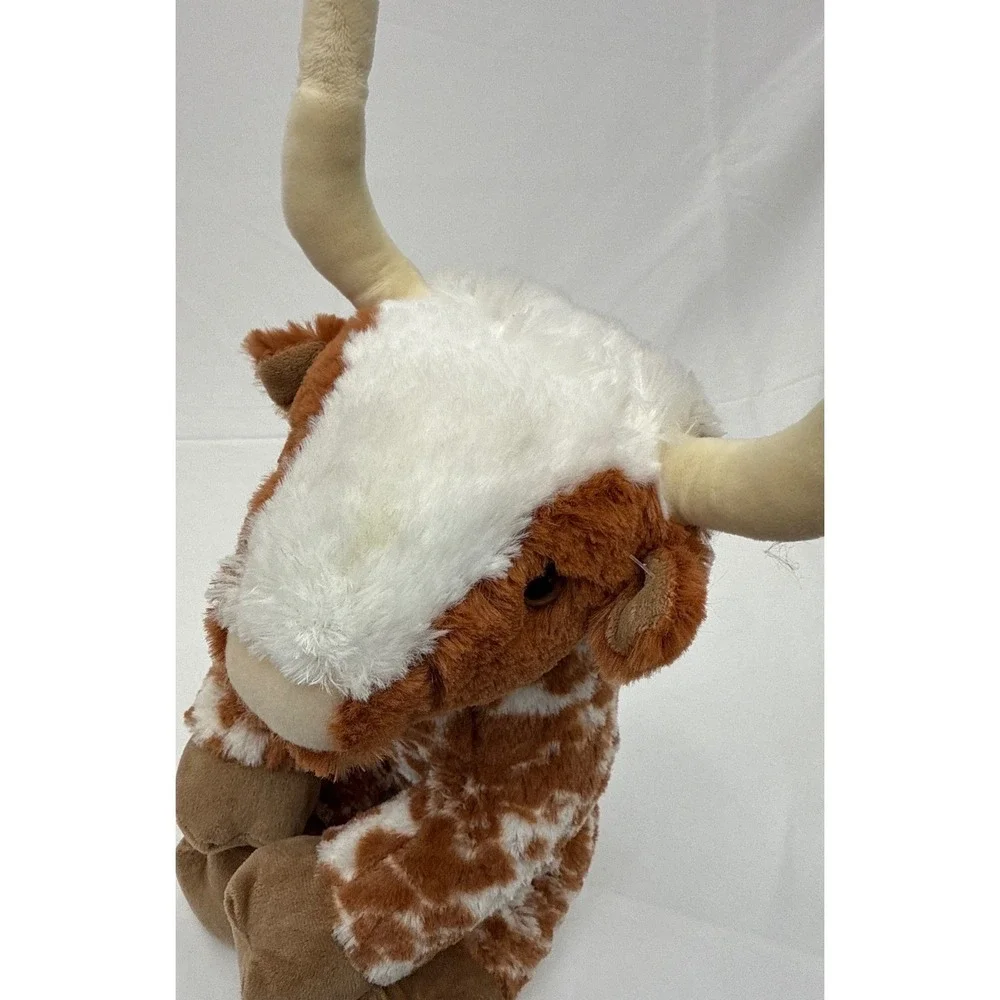 Build A Bear‎ Texas Longhorn Cow Plush 12
